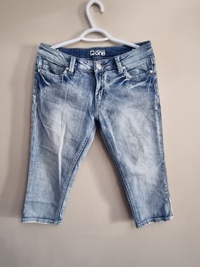 Warehouse Light Blue Cropped Ankle Jeans